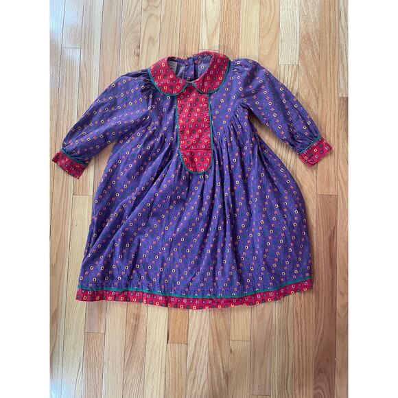 Vintage Hanna Anderson Girls Dress, 110cm, Size 5 - Picture 1 of 5